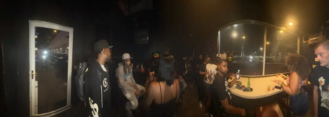 Panorama of a packed venue floor on The Rookie Of The Year Tour, nightlife coverage by Pixel Perfect Visuals